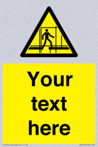 Custom Scaffold Incomplete Sign